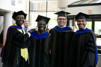(From left) Akwasi Ampofo, Hari Ravella, Stephen Juma, and Steve Hood